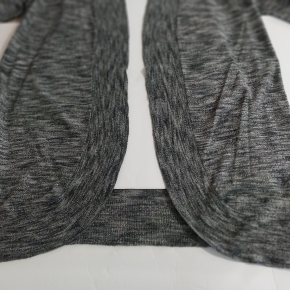 Merona Charcoal Open-Front Cardigan - Picture 7 of 13